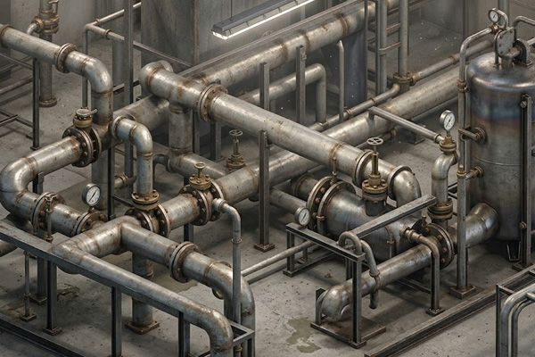 Pipeline erection project